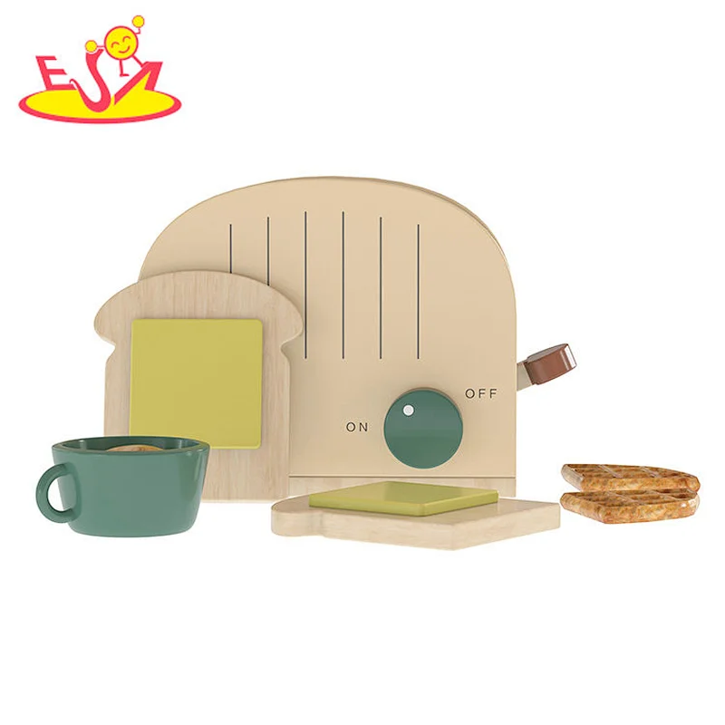 Neues Design Macaron niedliches hölzernes Spielküchenspielzeug für Kinder W10C582